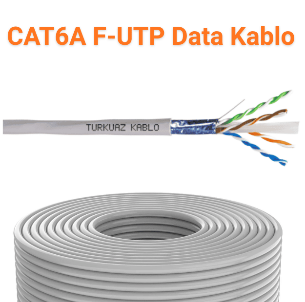 TURKUAZ CAT6A F-UTP Data Kablo