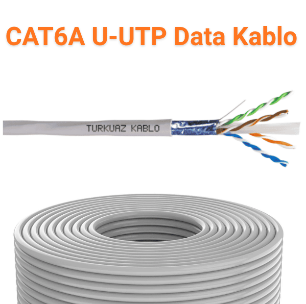 TURKUAZ CAT6A U-UTP Data Kablo