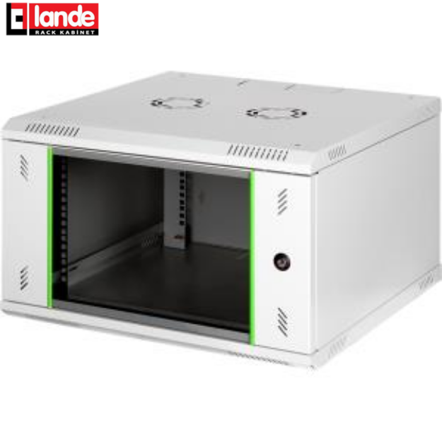 7U 600x450 Duvar Tipi Kabinet - Gri