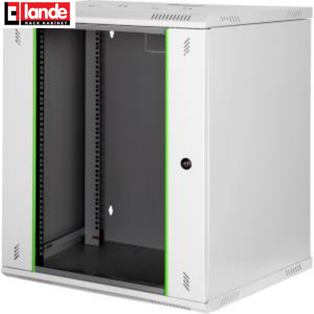 16U 600x600 Duvar Tipi Kabinet - Gri