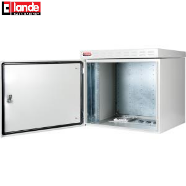 9U 600x450 IP55 Outdoor Rack Tek Cidarlı
