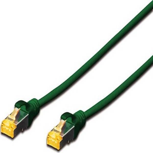 CAT6A S-FTP Ethernet Kablosu Yeşil