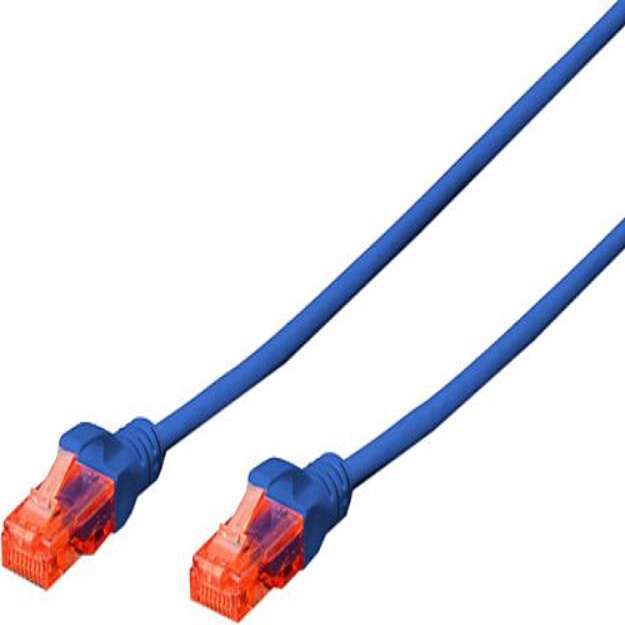 CAT6 U-UTP Ethernet Kablosu Mavi 2 Metre