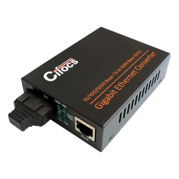 Media Converter 10/100/1000M SM 20km