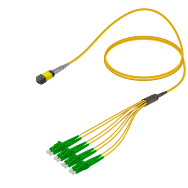 MPO Patchcord Male-LC/APC Base-8 SM