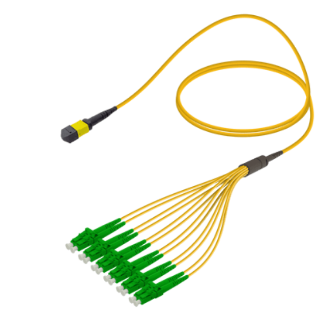 MPO Patchcord Male-LC/APC Base-12 SM