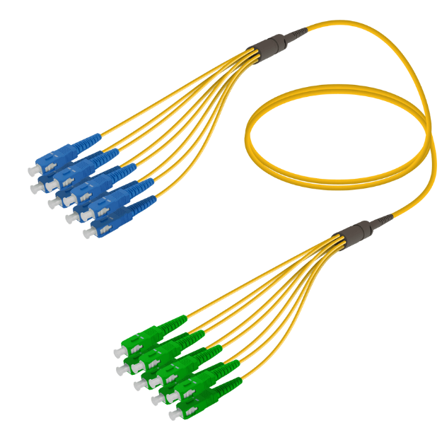 Fanout Kablo SC/UPC-SC/APC 8 SM