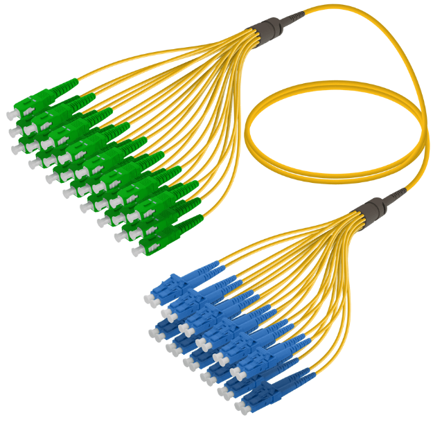 Fanout Kablo SC/UPC-LC/UPC 24 SM