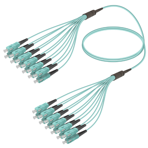 Fanout Kablo SC/UPC-SC/UPC 12 MM OM3