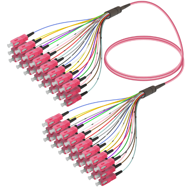 Fanout Kablo SC/UPC-SC/UPC 24 MM OM4