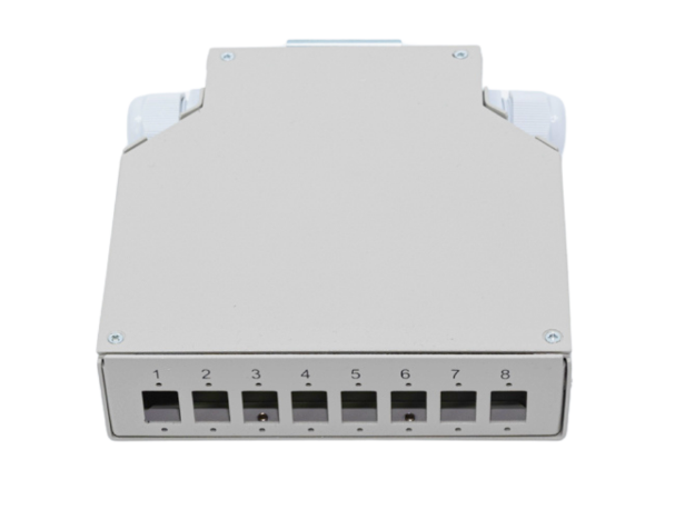 DIN Ray Sonlandırma Kutusu 8 LC Duplex
