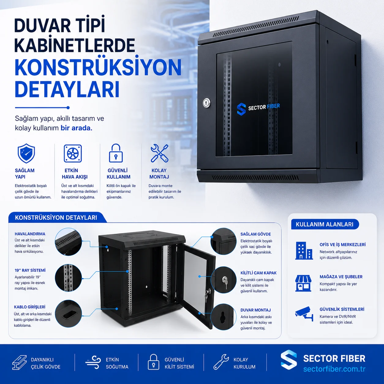 Duvar Tipi Kabinetlerde Konstrüksiyon Detayları